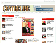 Tablet Screenshot of centreline.com.pk